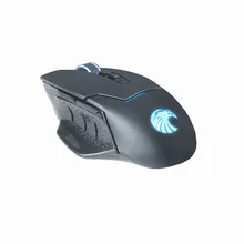 Z-7500 игровой Мышь с 5 светодиодный свет, 2400 Точек на дюйм регулируемый 8 кнопок эргономичный классная проводная мышь для ПК, ноутбука