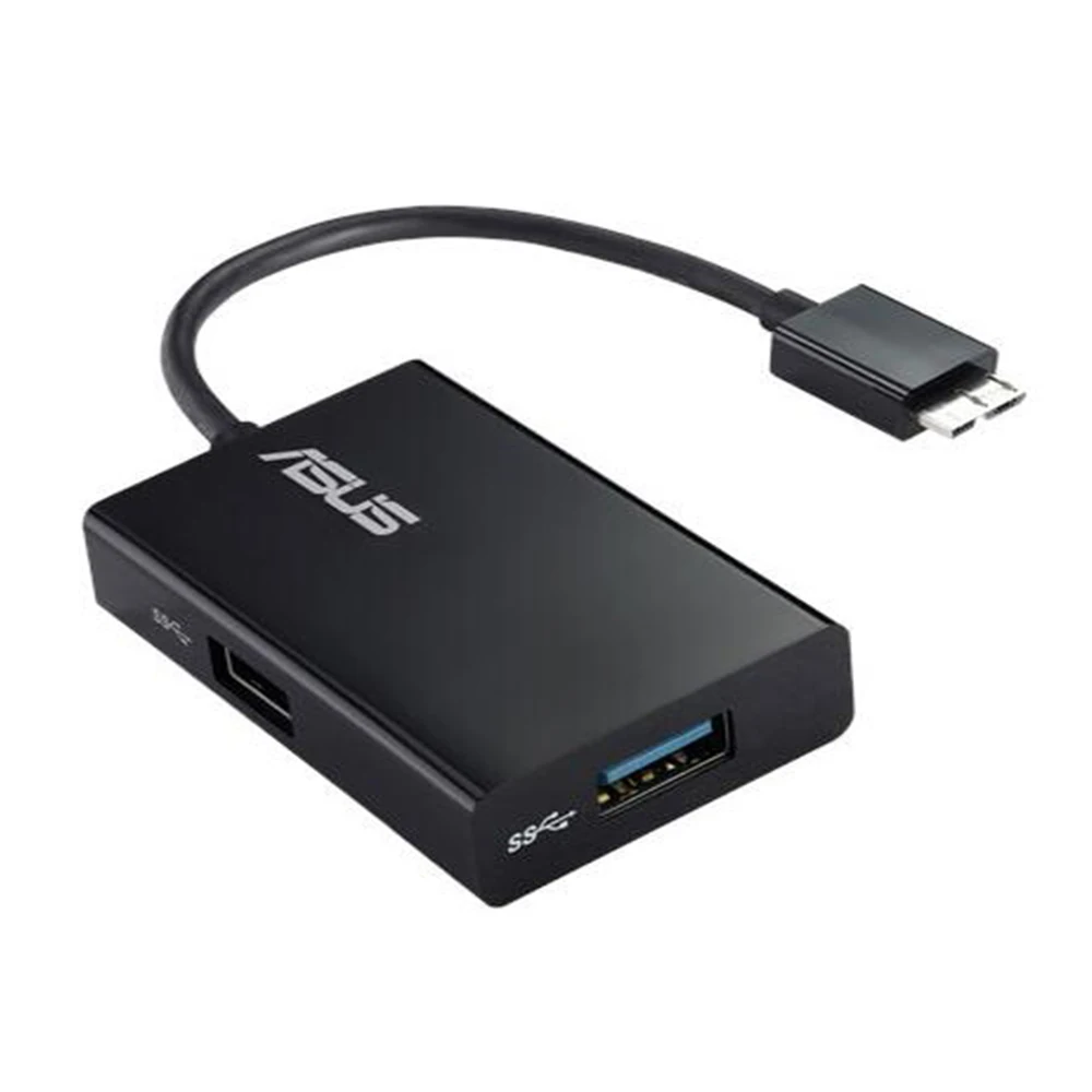 For ASUS Transformer Book T300 Chi Micro USB 3.0 Hub OTG Adapter