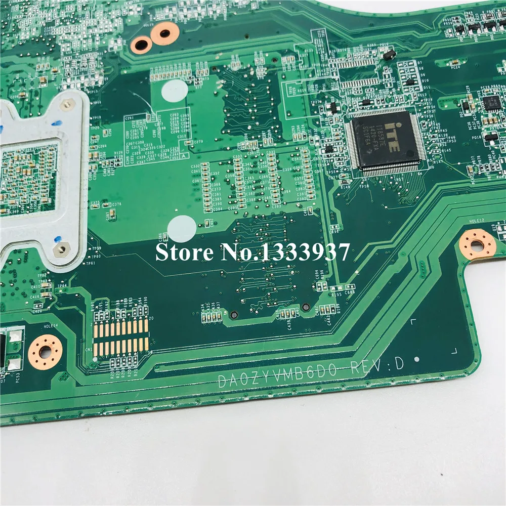 50% OFF  DA0ZYVMB6D0 laptop motherboard For acer aspire E5-721 Mainboard