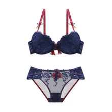 Сексуальный бюстгальтер с кисточками, пуш-ап, глубокий v-образный вырез, маленький пуш-ап, кружевное женское нижнее белье, набор бюстгальтеров размера плюс, набор бюстгальтеров с вышивкой s