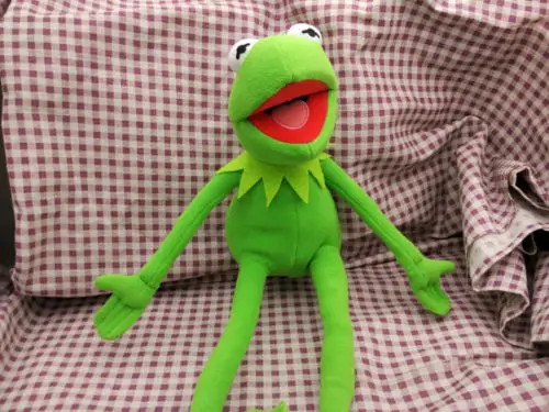 Kermit Улица Сезам Muppets игрушка лягушка плюшевая 18 &quotновая|plush toy stuffing machine|plush fruit toystoy