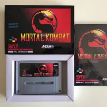 16 бит игры* mmoral Kombat(PAL версия! Коробка+ руководство+ картридж