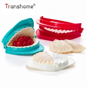 

Transhome Dough Press Set Dumpling Mould Maker 3 Pcs Creative Kitchen DIY Dumpling Mold Ravioli Pastry Tools Kitchen Gadgets