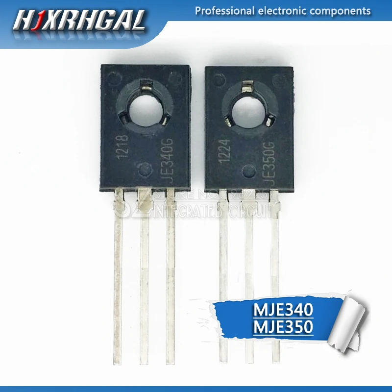 10 шт. (5 шт. MJE340 + 5 шт. MJE350) TO 126 KSE340 KSE350 TO126 новый оригинальный усилитель трубка HJXRHGAL|Интегральные схемы| | АлиЭкспресс