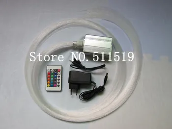 

star ceiling kit with 200strands 0.75mm optic fiber 1m long and a 5W RGB light engine with touching remote