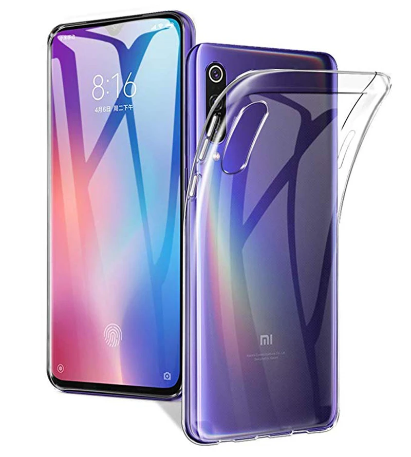 Прозрачный силиконовый мягкий чехол из ТПУ для Xiaomi Mi 9T Pro A1 A2 6X 5X Mix 2 2S 3 5 5S 6 8 Lite Explore