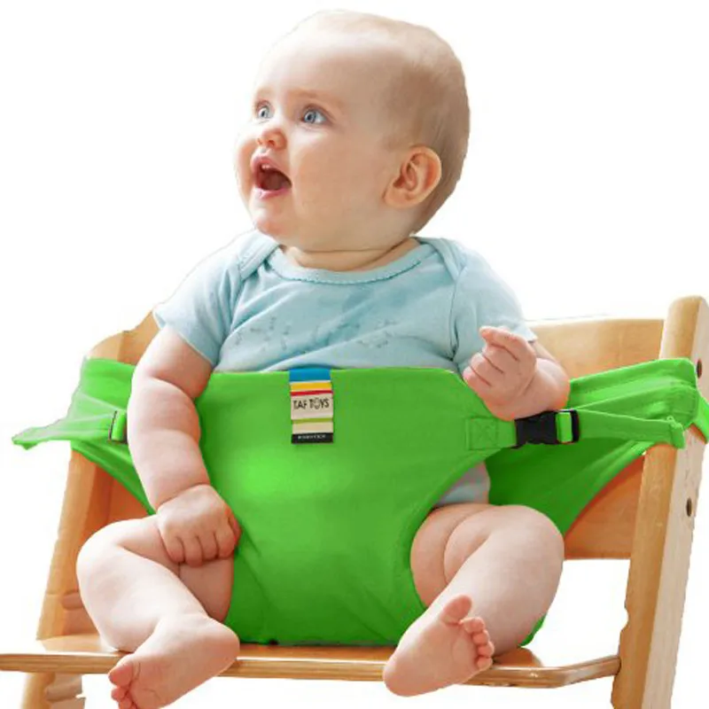 Toy Infant Chair Seat Dining Lunch Chair Seat Safety Belt Stretch Wrap Feeding Harness Baby Booster Toys for Children Kids