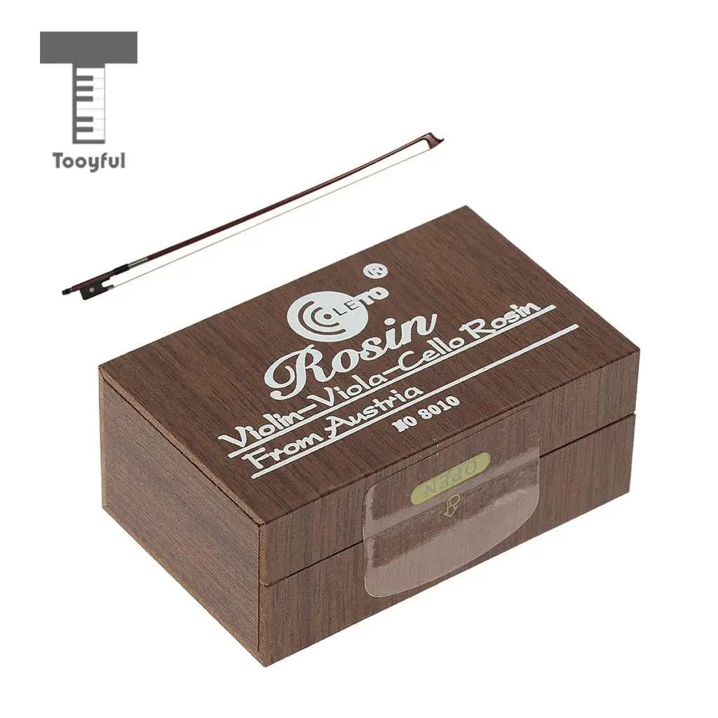 Brazilwood Cello Bow Horsehair 4/4 Size + Violin Fiddle Cello Erhu Rosin