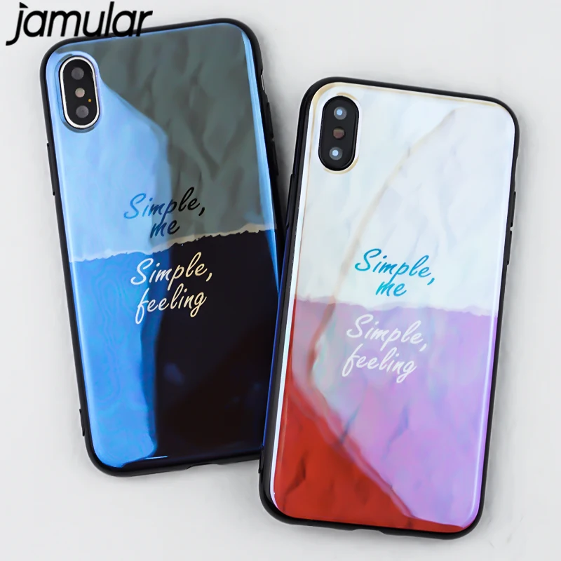 

Jamular For Apple iphone 8 7 Plus Cases Fashion Hit Color Housing Soft TPU Cover For iphone X 6s 6 7 8 6s 6 Plus Funda Capinhas