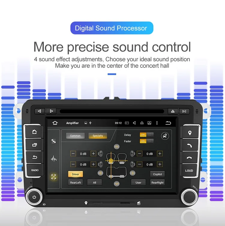 Flash Deal Isudar 2 Din Auto Radio Android 9 For VW/Volkswagen/POLO/Golf/Skoda/Octavia/Seat/Leon GPS Car Multimedia RAM 4GB DVD Player DSP 14