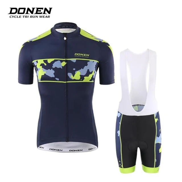 US $23.99 DONEN 2017 breathable pro Cycling Jersey Summer Team Short Sleeves Cycling Set Bike Clothing Ciclis