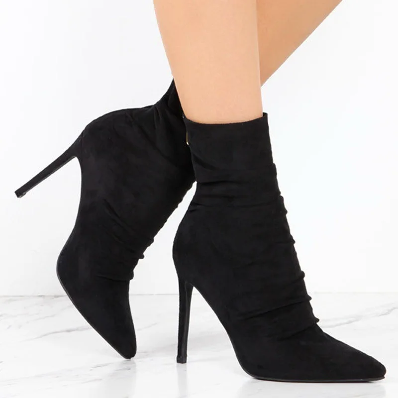 

Ankle Boots New Wedges Shoes Autumn Fashion Shoes Female Boots Autumn Winter Shoes botas mujer NA248
