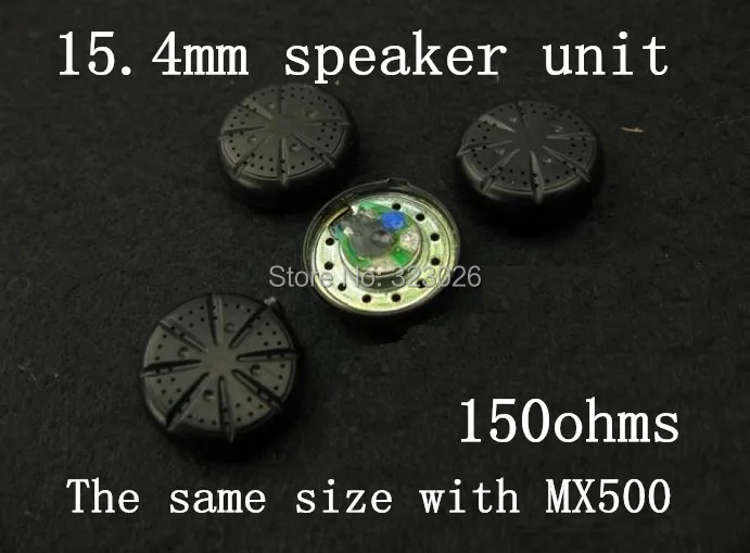 

speaker 15.4MM funda DIY fever high impedance headphones units / l speaker reducing low-noise 150 ohm 1pair=2pcs