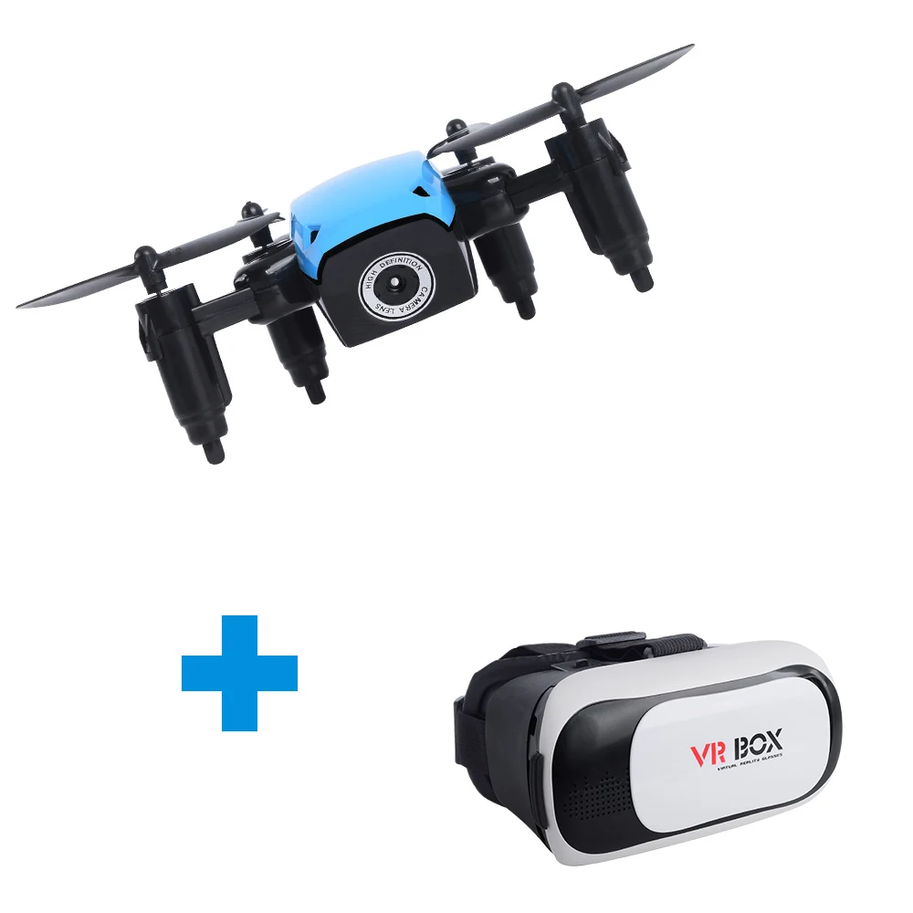 VR очки S9HW Радиоуправляемый мини Дрон складной карманный с камерой FPV WiFi RC