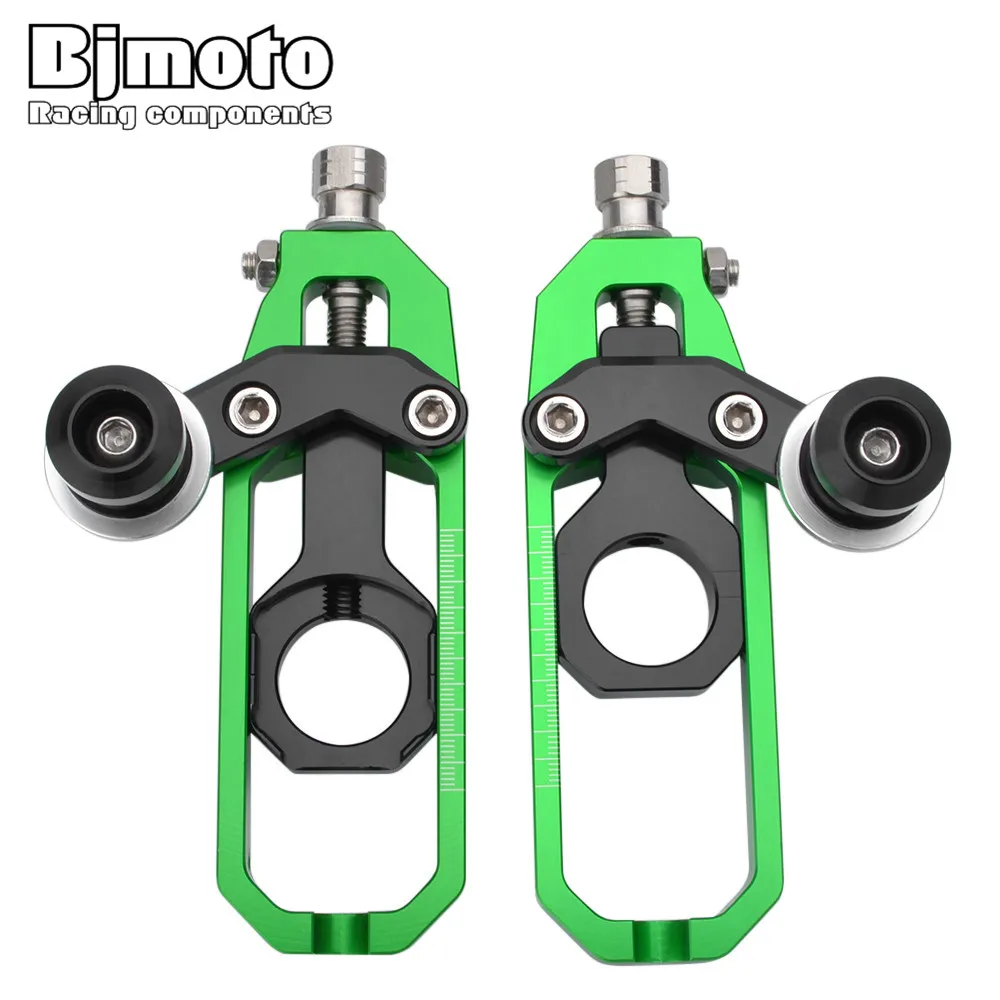 

Bjmoto Motorcycle ZX 10R ZX10 R CNC Chain Adjusters Tensioner Catena with Spools For Kawasaki ZX10R 2011-2015