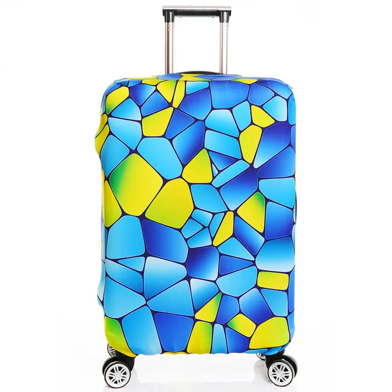 Толстый S/M/L/XL эластичный чехол для чемодана, модный защитный рукав для чемодана, сумки на колесиках, чехол для 1"~ 32" пыли, аксессуары для путешествий