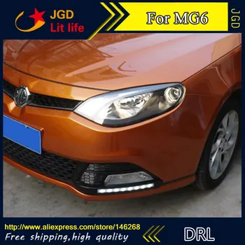 

Free shipping ! 12V 6000k LED DRL Daytime running light for MG MG6 2009-2013 fog lamp frame Fog light