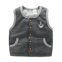 Baby Boys Vest Kids Vests Children Cotton Autumn Sweat Vest Jacket Waistcoats For Boys Child Vest Tops Clothes Boy clothing