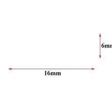 50X Замена для автомобиля AUDI эмблема insignia 16 мм 16*6 мм алюминий DIY Металл Автомобильный аксессуар наклейка ключ Логотип