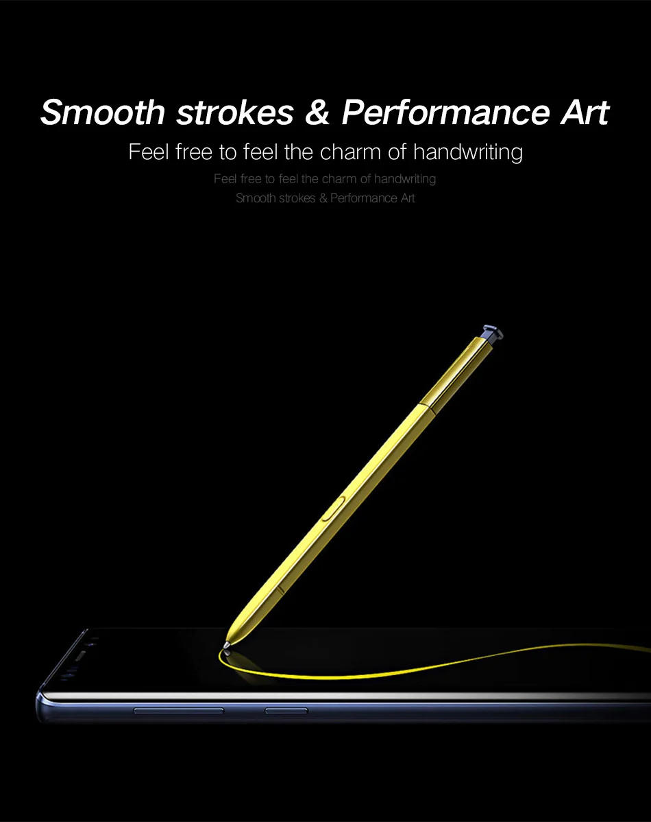 Для samsung Galaxy Note9 ручка стилус активный S ручка стилус сенсорный экран ручка Note 9 водонепроницаемый телефонный звонок