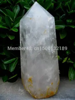 

xd j0038 NATURAL clear quartz crystal point healing