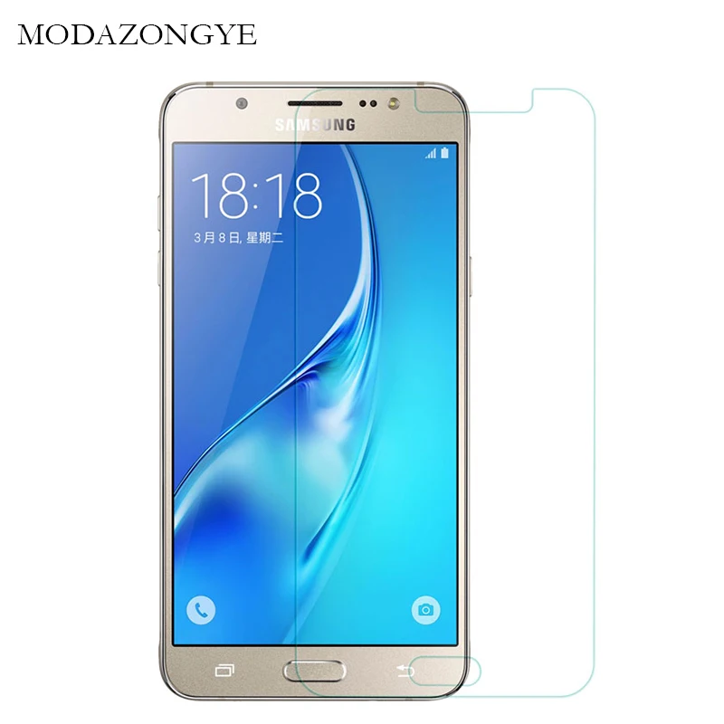 

2pcs For Samsung Galaxy J7 2016 Screen Protector Glass For Samsung Galaxy J7 2016 SM-J710F J710 Tempered Glass Protective Film