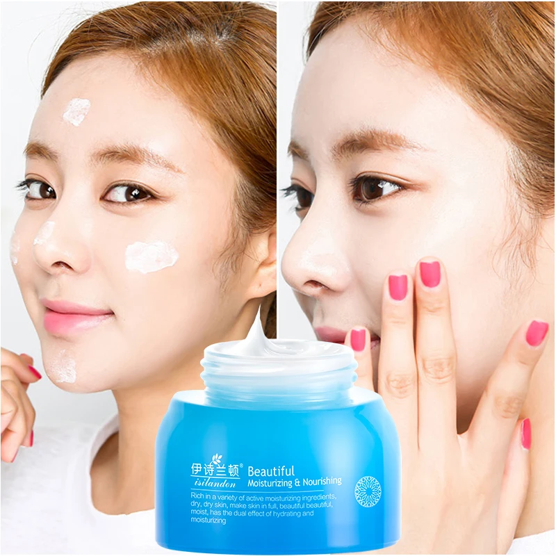 

ISILANDON Hyaluronic Acid Face Cream Skin Care Whitening Ageless Acne Treatment Anti Winkles Lift Firming Beauty