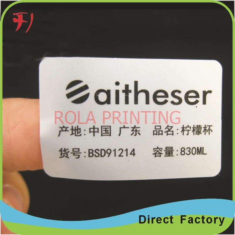 customized custom shipping mark printing shipping label for cartons