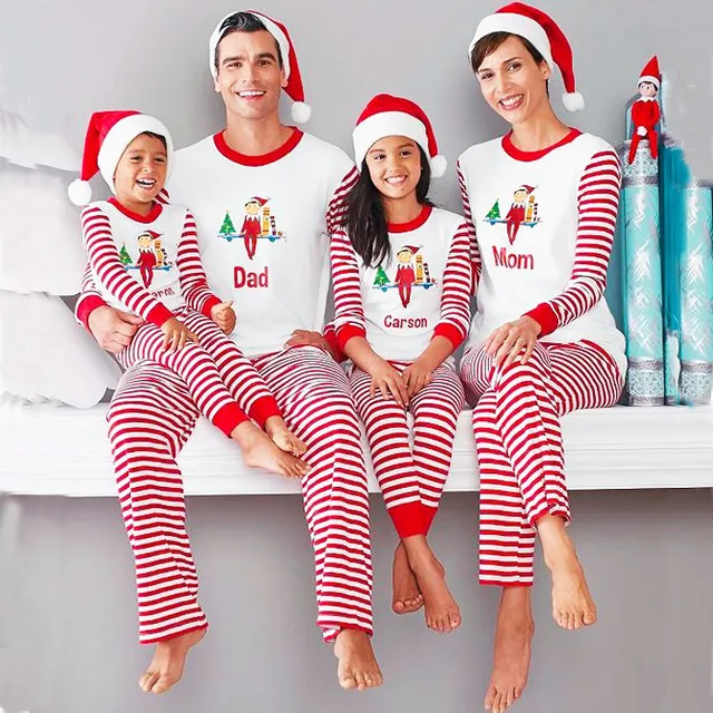 Christmas Matching Family Pajamas Santa Suit Christmas Matching Family