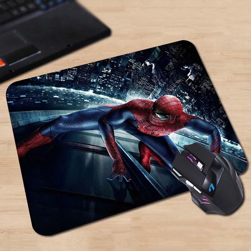 Babaite комфортный нескользящий супергерой Человек-паук Противоскользящий ноутбук ПК коврик для мышки для оптическая лазерная мышка Прямая - Цвет: 25x29cm