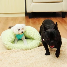 Кровать для маленьких собак, для домашних животных, для кошек, одеяло для собак, теплый коврик для кошек, кровати для путешествий, коврик для кошек, сумка для щенков, мягкий плюшевый спальный мешок для кошек