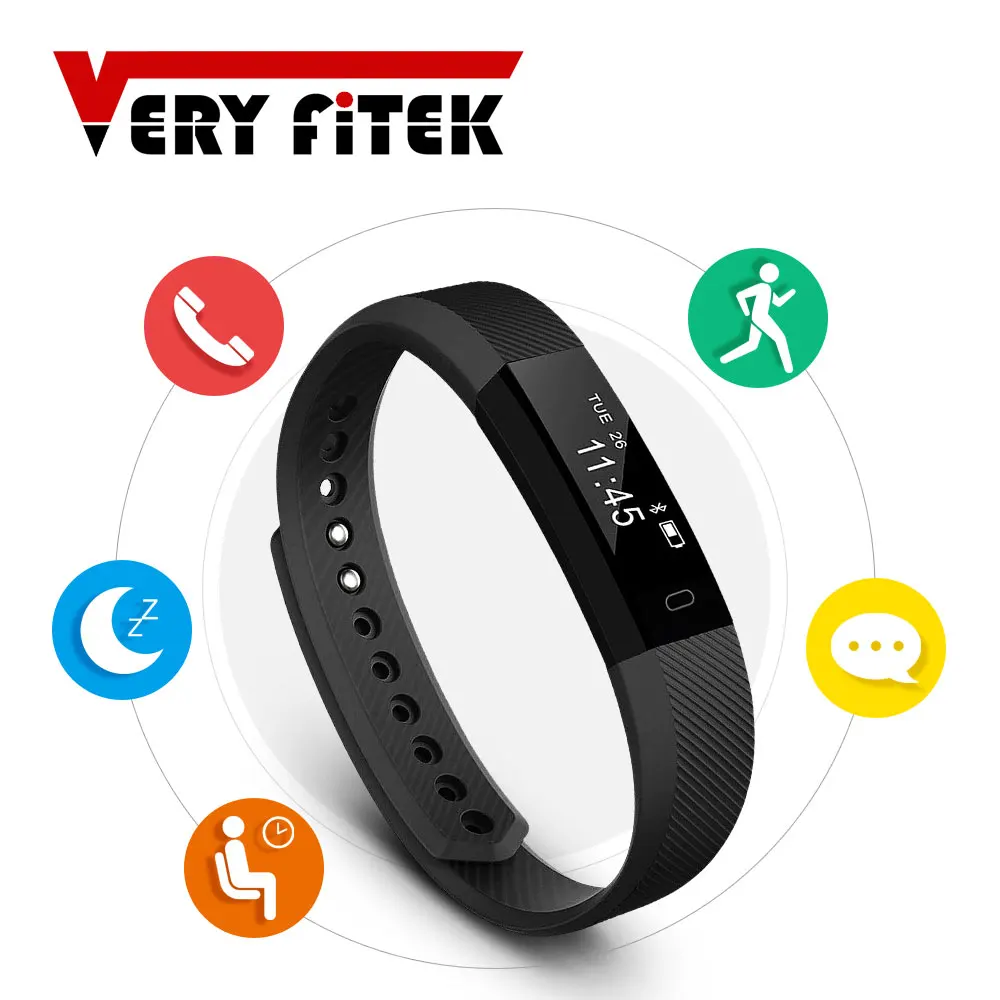TK47 Smart Bracelet Fitness Tracker Bluetooth 4 0 Sleep Monitor S Band Sport Wristband for font