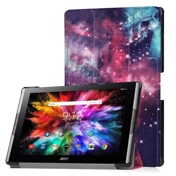 

Folding Flip Stand Case for Acer Iconia Tab 10 A3-50 2017 10.1 inch Tablet Funda PU Leather stand Cover for A3 A50 case+pen