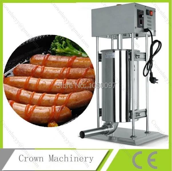15L electric Sausage filling machine;Stainless steel sausage stufferin