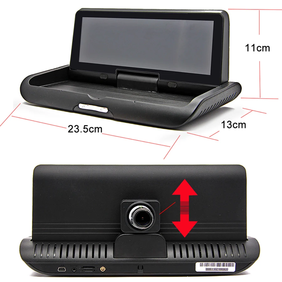 Navigation-4G-8-Car-DVR-FHD-1080P-Dash-Cam-3G-Android-WiFi-GPS-Navigator-Dual-Lens-Rear Camera#Night Vision 5