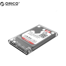 ORICO 2139C3 Type C Hard Drive Enclosure UASP 2.5 inch Transparent USB3.1 Hard Drive Enclosure Support UASP Protocol
