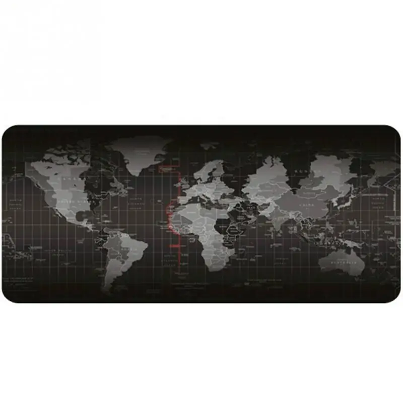 

Gamer Big Mouse Mat Computer Mousepad Rubber Surface World Map Mause Pad Keyboard Desk Mat Game Gaming Mouse Pad Large Mouse Pad