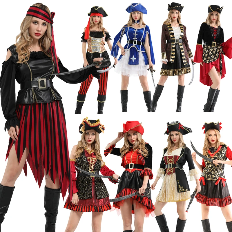 Caribbean Pirate Jack Hat Mens Ladies Brown Pirates Party Fancy Dress Accessory