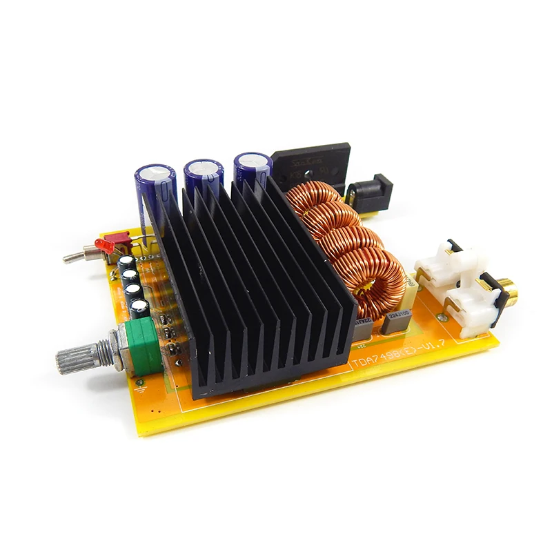 Amplificador de Potência Classe d Áudio Digital Tda7498e Tda7498 Placa Duplo Canal Estéreo Amplificador 160 w * 2 - Image 5