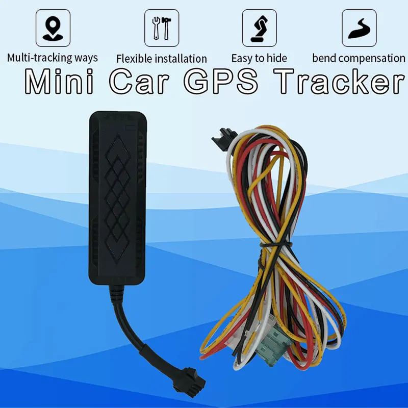 10 м 4PIN GSM gps трекер приложение запрос Мотоцикл Портативный Авто позиционирование универсальная сигнализация
