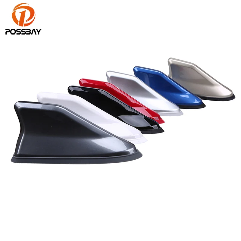 

1pcs Universal Paint ABS Automobile Car Shark Radio Antenna With Waterproof Aprons Fin Antenna Auto Signal Car Accessories
