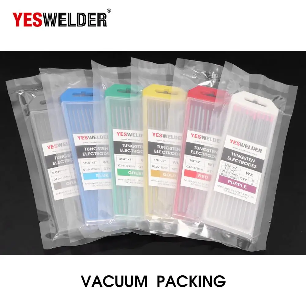 YESWELDER Low Melting Rate Tungsten electrode TIG