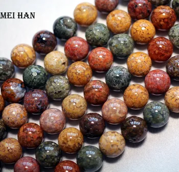 

Meihan Natural 6mm & 7.5-8mm Madagascar pink agatee tround loose beads fashion stone for jewelry DIY bracelet & necklace