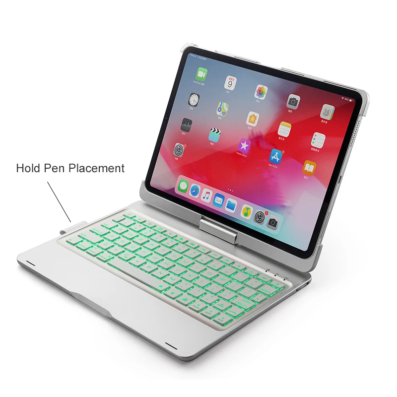 For iPad 2017 2018 pro Air 2 Case Keyboard Cover (5)