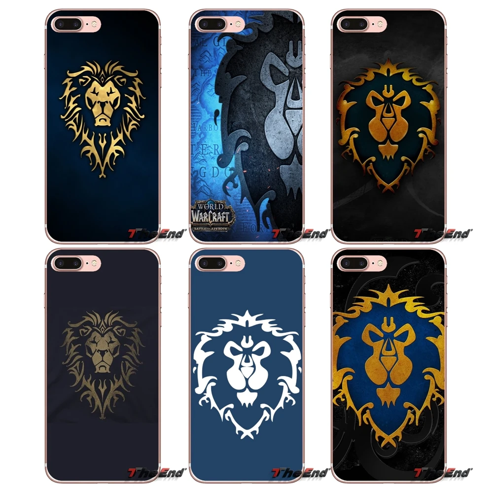 Для iPhone X 4 4S 5 5S 5C SE 6 6S 7 8 Plus Samsung Galaxy J1 J3 J5 J7 A3 A5 2016 2017 мягкие чехлы игровой мир Warcraft