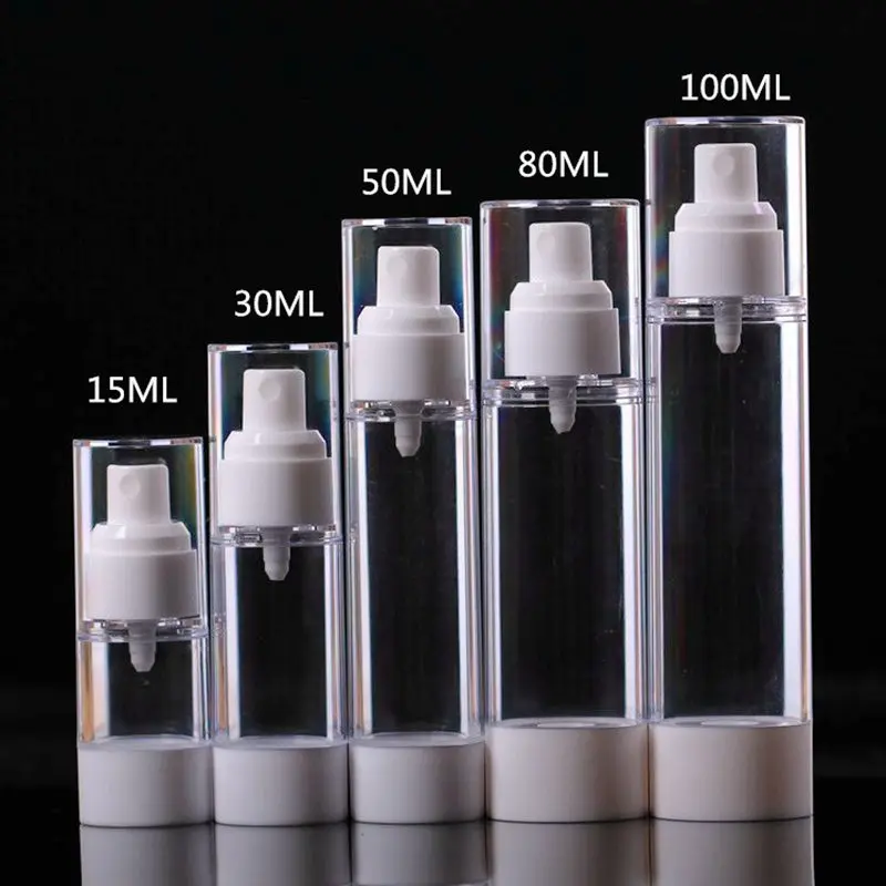 Download 15ml 30ml 50ml 80ml 100ml Plastic Airless Lotion Emulsion ... Yellowimages Mockups
