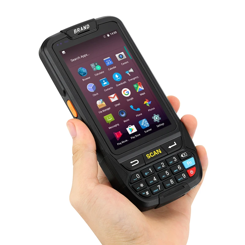 الروبوت 7.0 PDA جامع البيانات المحمولة pda محطة wifi 1D بلوتوث قارئ شفرة التّعرّف ماسحة 2D إدارة المخزون مستودع الروبوت 7.0 PDA جامع البيانات المحمولة pda محطة wifi 1D بلوتوث قارئ شفرة التّعرّف ماسحة 2D إدارة المخزون مستودع