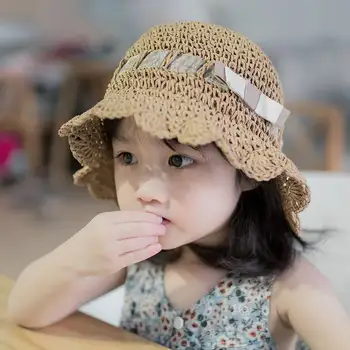 

Summer Baby Sun Hat Children Outdoor Anti UV Protection Beach Caps Kids Girl Swimming Fisherman's hat