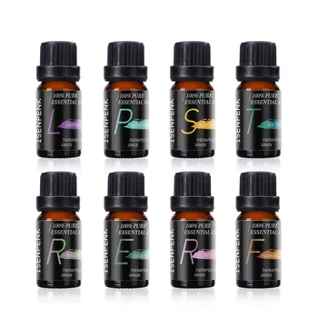 

8 Bottles/set Aromatic Plant Water-soluble Essential Oil which can Relieve Stres for Aromatherapy Diffusers