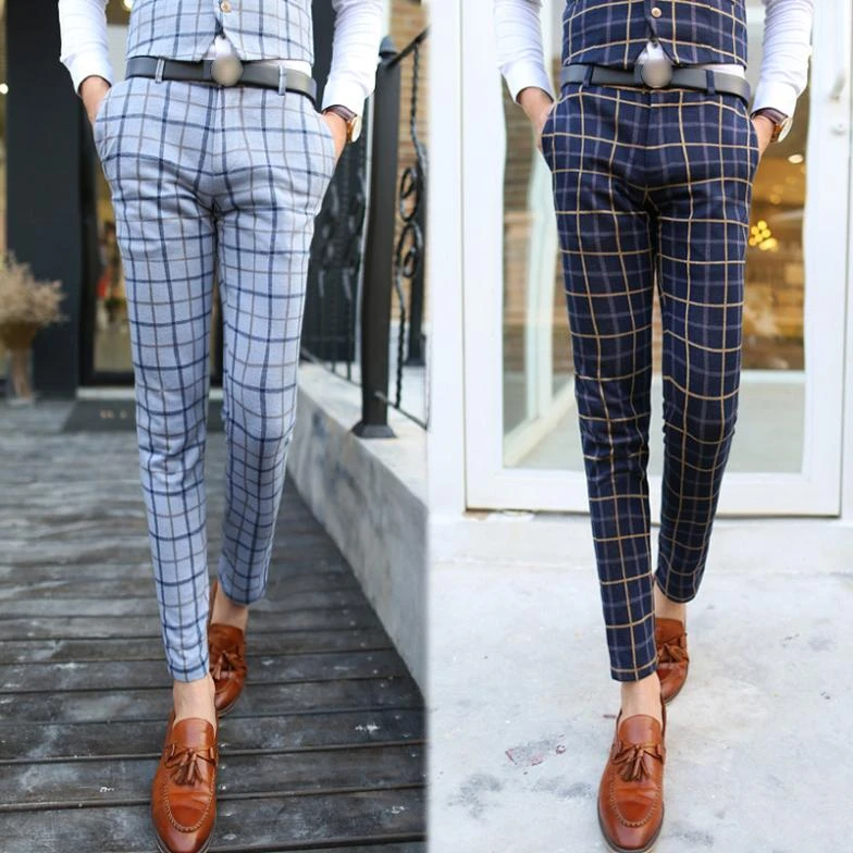 skinny stretch work trousers